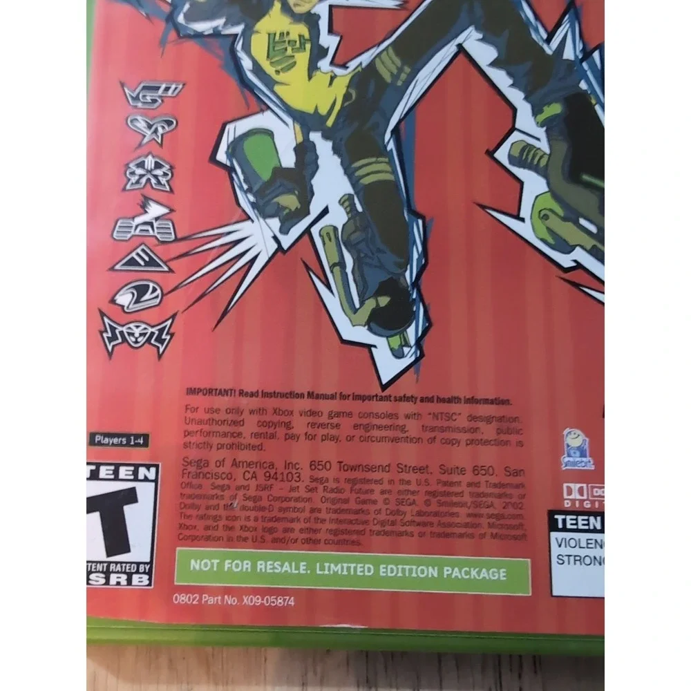 Sega GT 2002 (Microsoft Xbox, 2002) Limited‎ Edition
